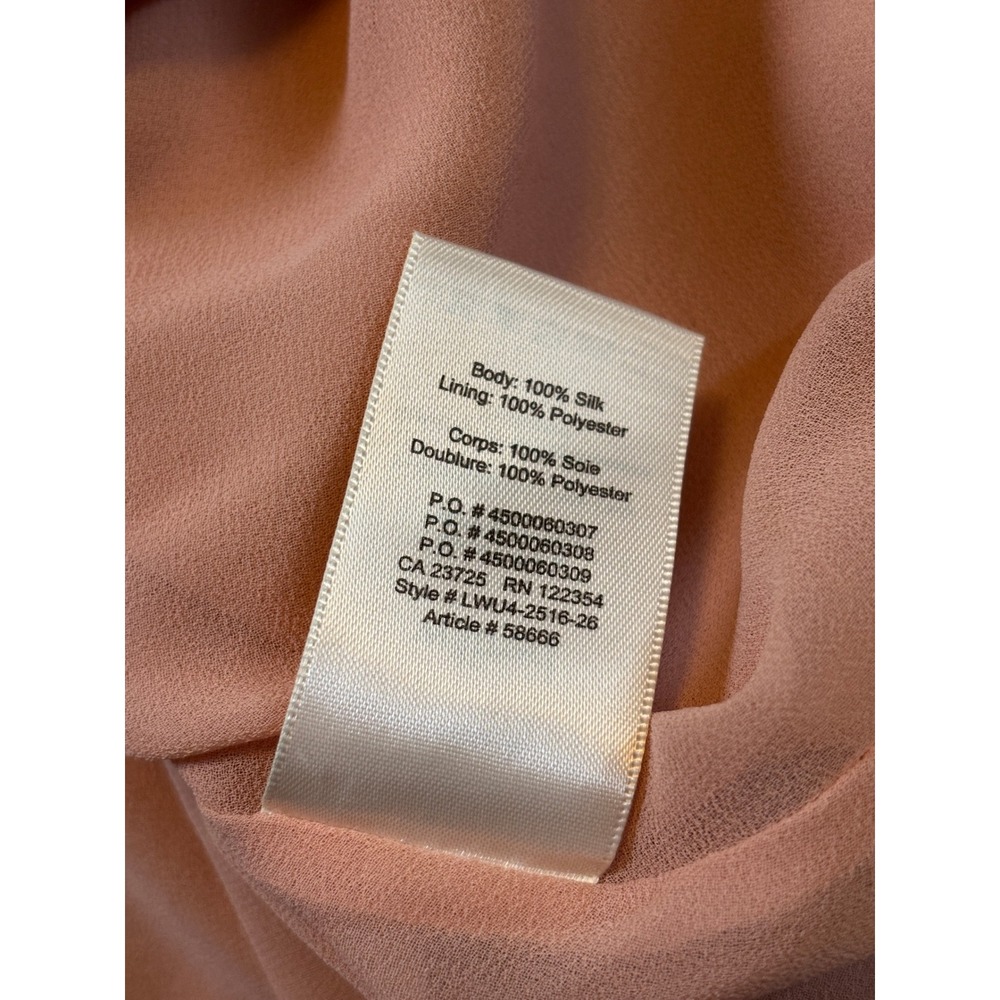 Wilfred Aritzia 100% Silk Marquis Camisole Rose Pink XXS Coquette - Picture 6 of 8